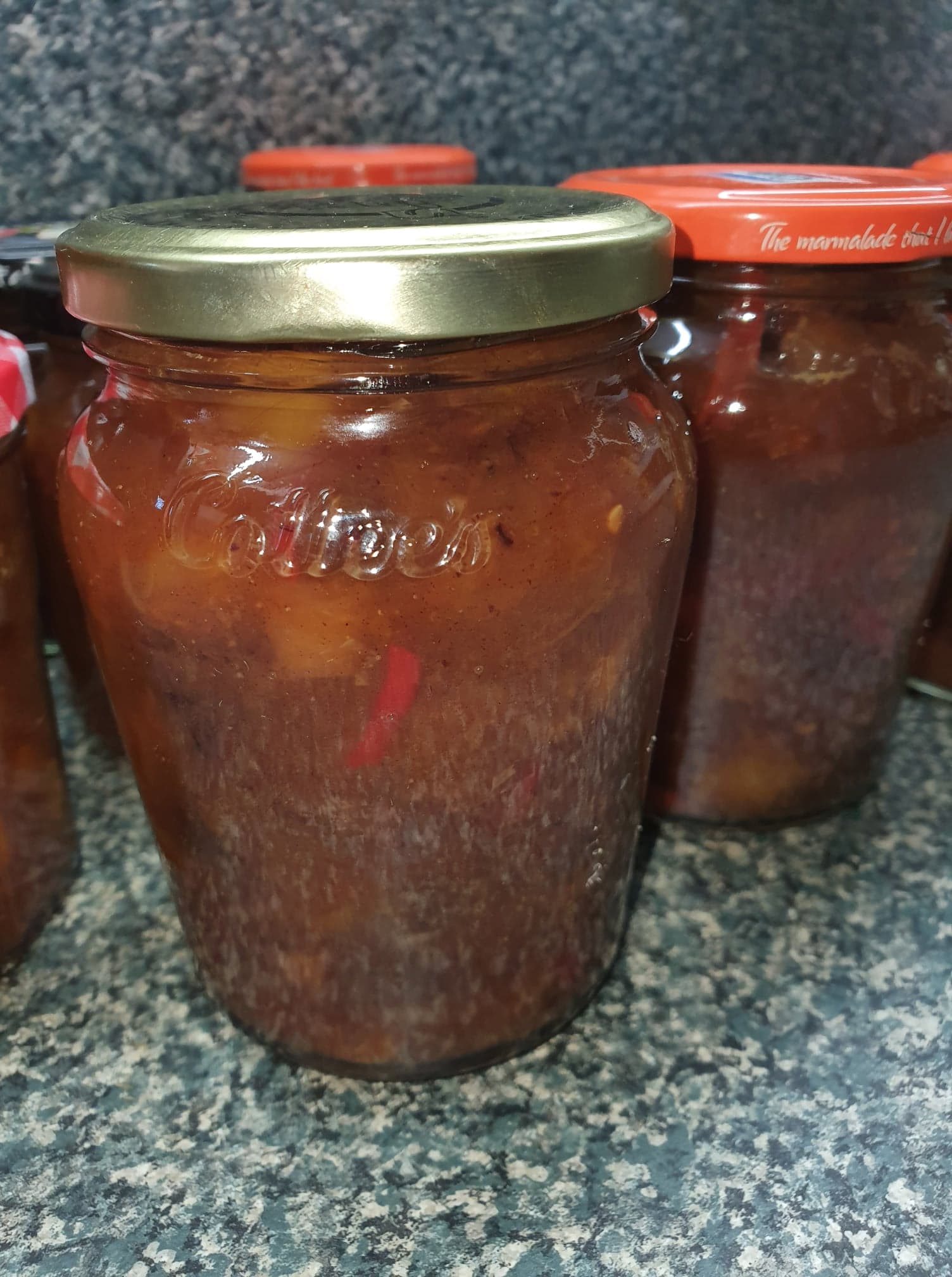 Fresh mango chutney
