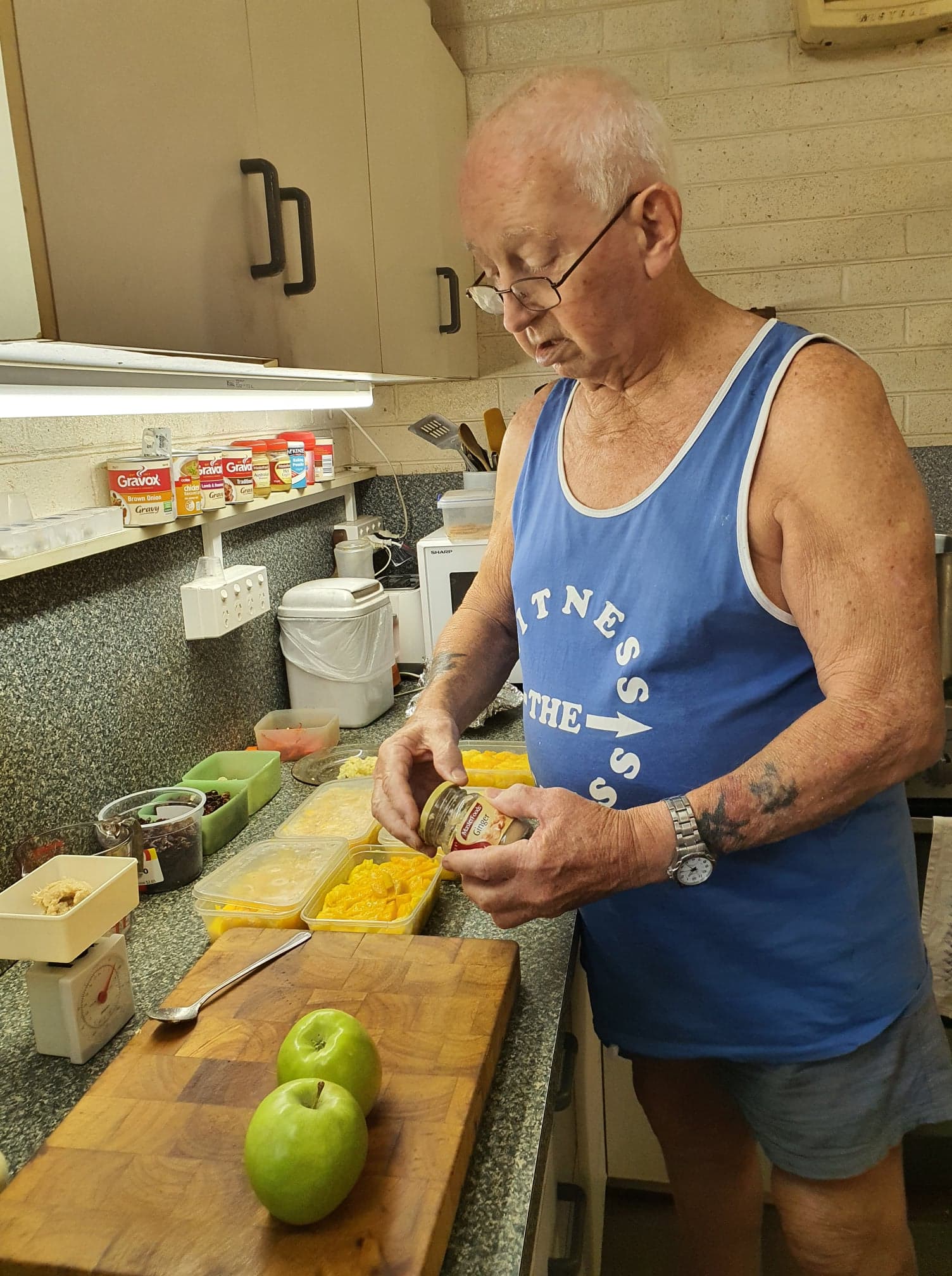 Fresh mango chutney